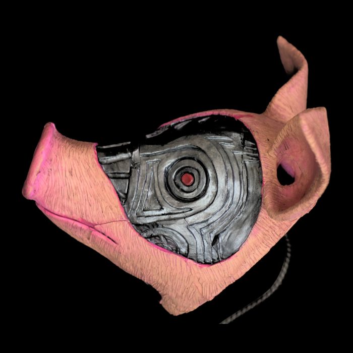 Cochon, sculpture de Dyson — L’Arche, vue 2