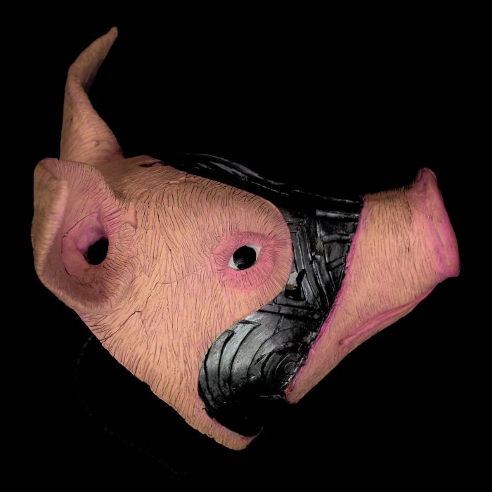 Cochon, sculpture de Dyson — L’Arche, vue 3