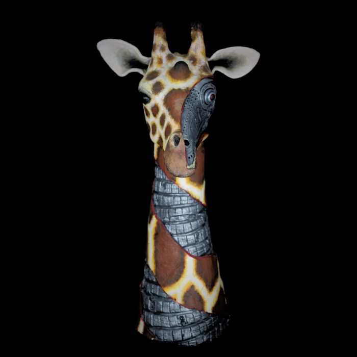 Girafe, sculpture de Dyson — L’Arche