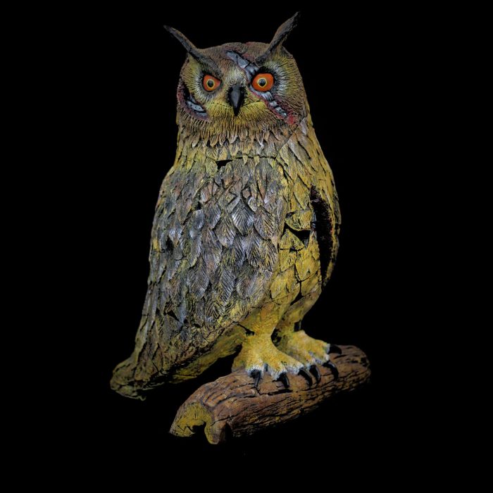 Hibou, sculpture de Dyson — L’Arche, vue 2