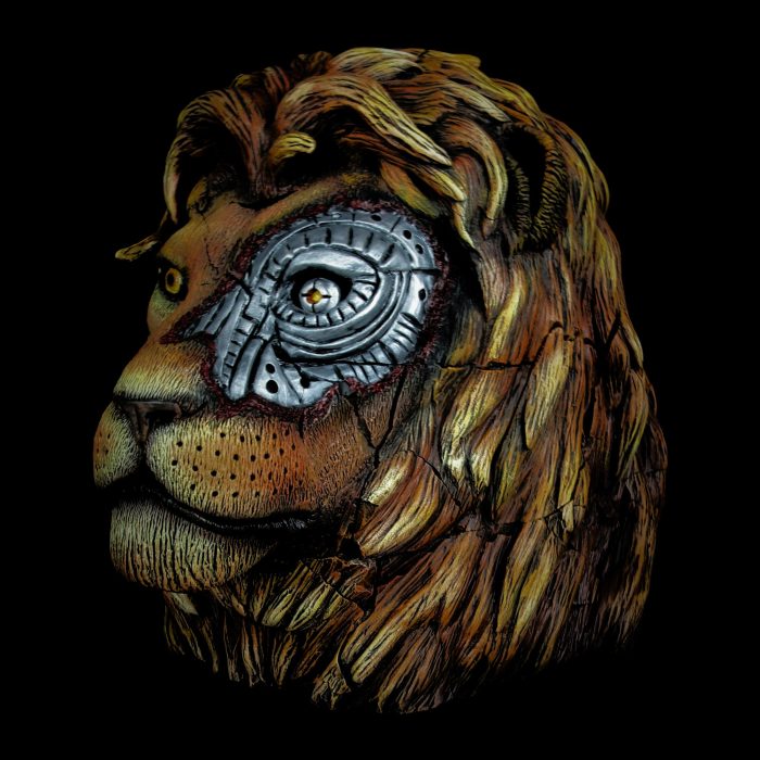 Lion, sculpture de Dyson — L’Arche, vue 2