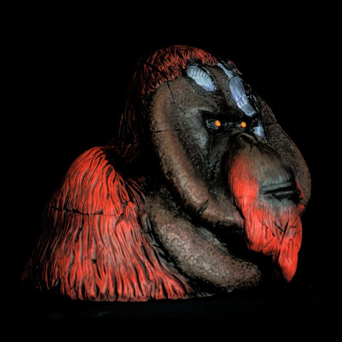 Orang-outan, sculpture de Dyson — L’Arche, vue 3