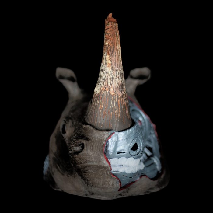 Rhinocéros, sculpture de Dyson — L’Arche