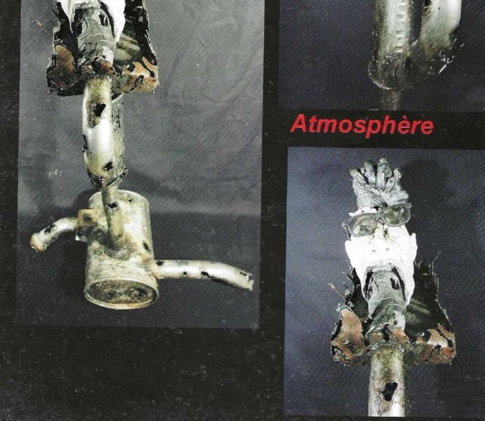 Atmosphère, sculpture de Dyson — planche du livret
