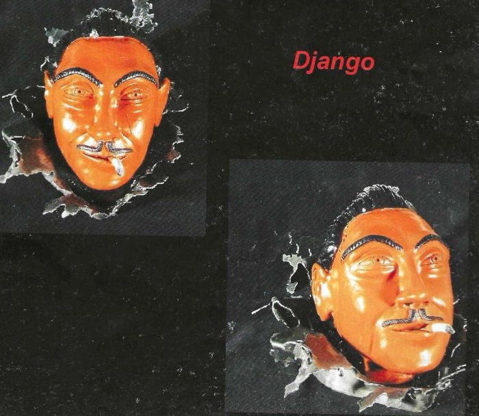 Django, sculpture de Dyson — planche du livret