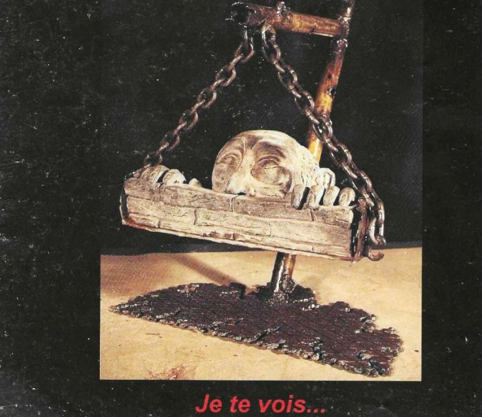 Je te vois…, sculpture de Dyson — planche du livret