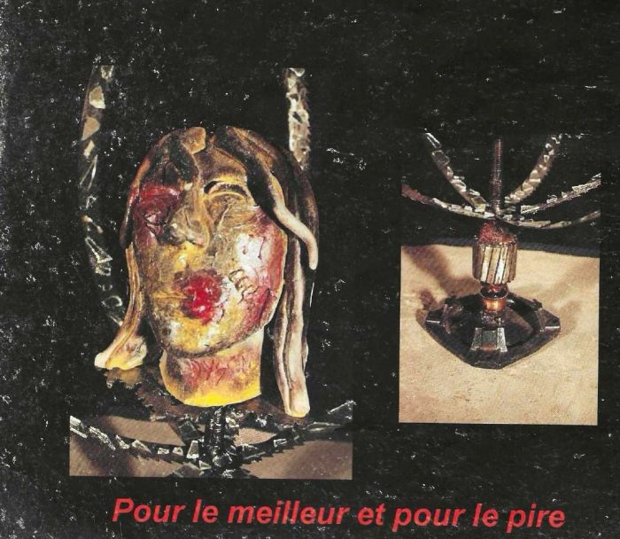 Pour le meilleur et pour le pire, sculpture de Dyson — planche du livret
