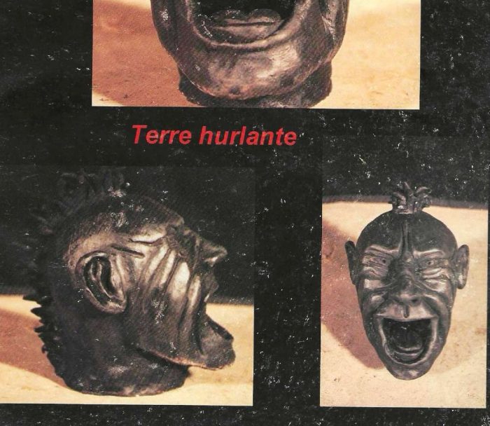Terre hurlante, sculpture de Dyson — planche du livret