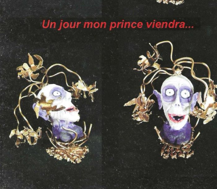 Un jour mon prince viendra…, sculpture de Dyson — planche du livret